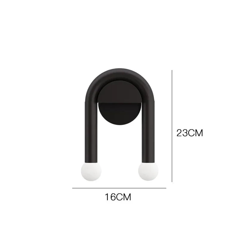 Arcus Arched Glass Wall Light