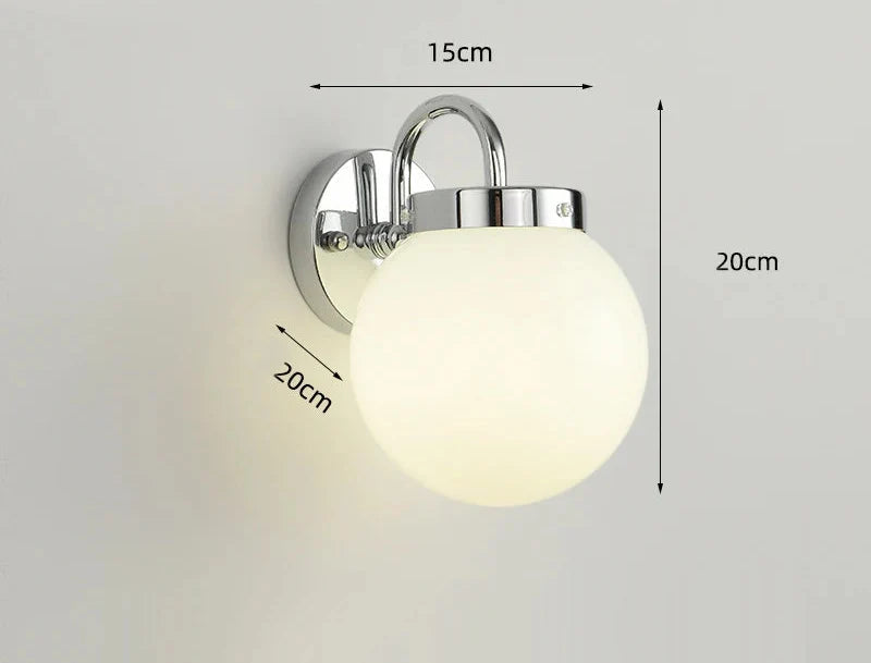 Quashion Ribbed Glass Wall Lamp