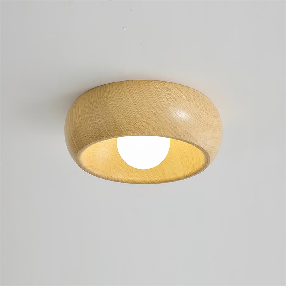 Albanora Minimalist Wooden Ceiling Lamp