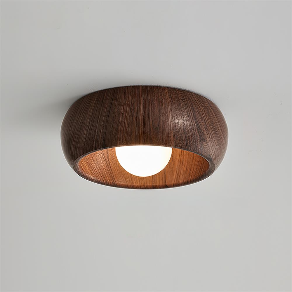Albanora Minimalist Wooden Ceiling Lamp