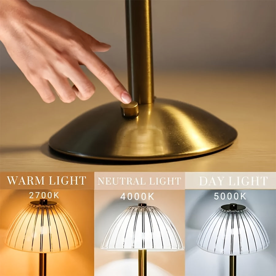 Golden Touch Crystal Table Lamp