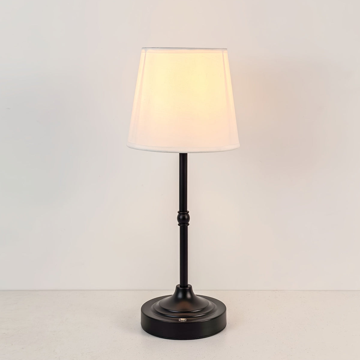 Brushed Metal Cordless Dimmable Table Lamp