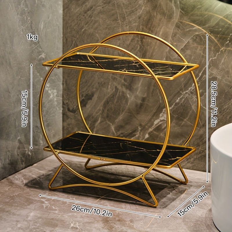 Cat Ear Two-Tier Bathroom Organiser