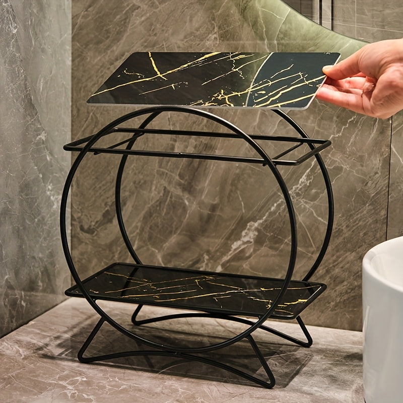 Cat Ear Two-Tier Bathroom Organiser