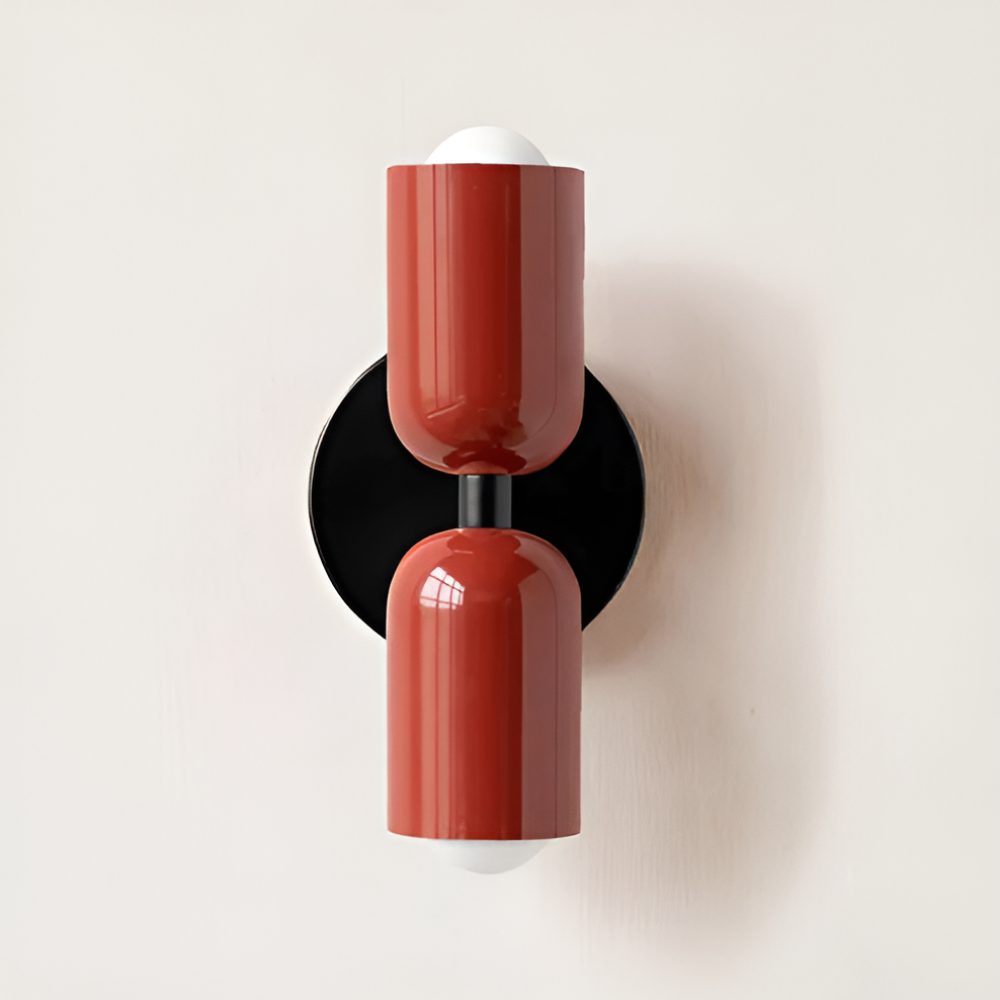 Nordic DualGlow Colour Block Wall Lamp