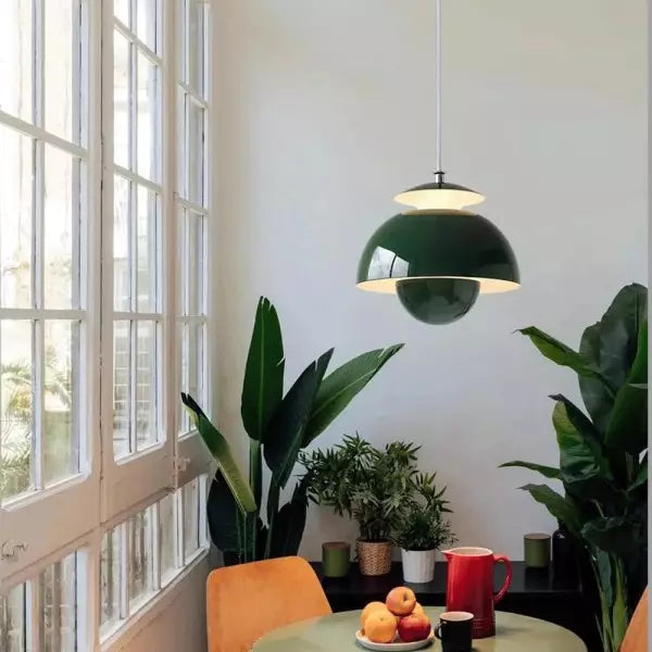 Flora Nordic Layered Dome Pendant Light