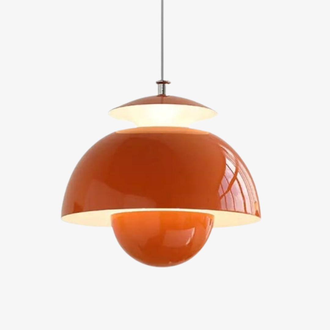 Flora Nordic Layered Dome Pendant Light