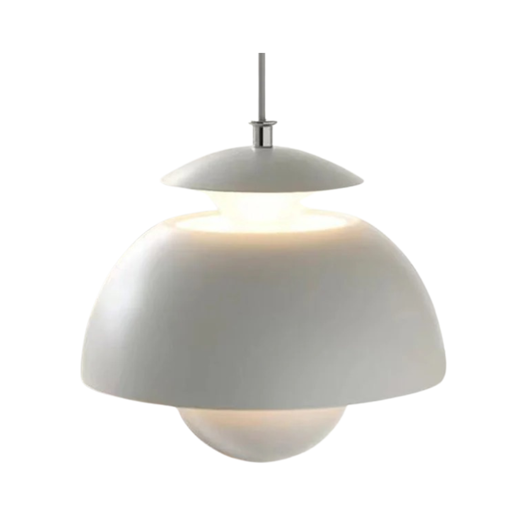 Flora Nordic Layered Dome Pendant Light