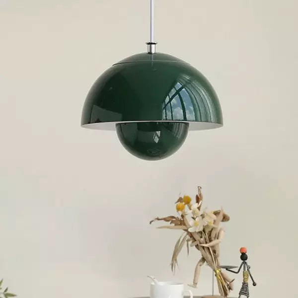 Flora Nordic Layered Dome Pendant Light