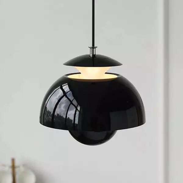 Flora Nordic Layered Dome Pendant Light