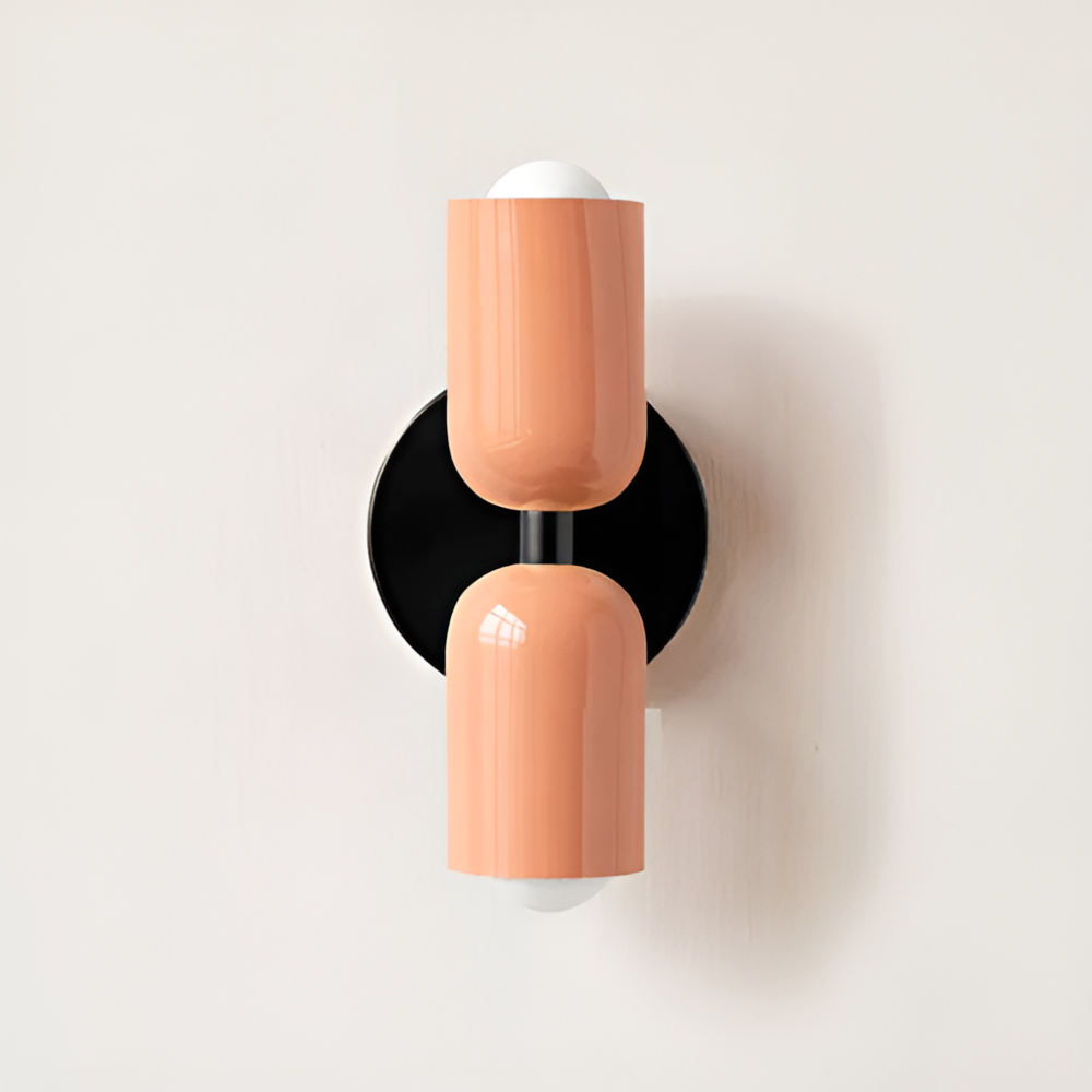 Nordic DualGlow Colour Block Wall Lamp