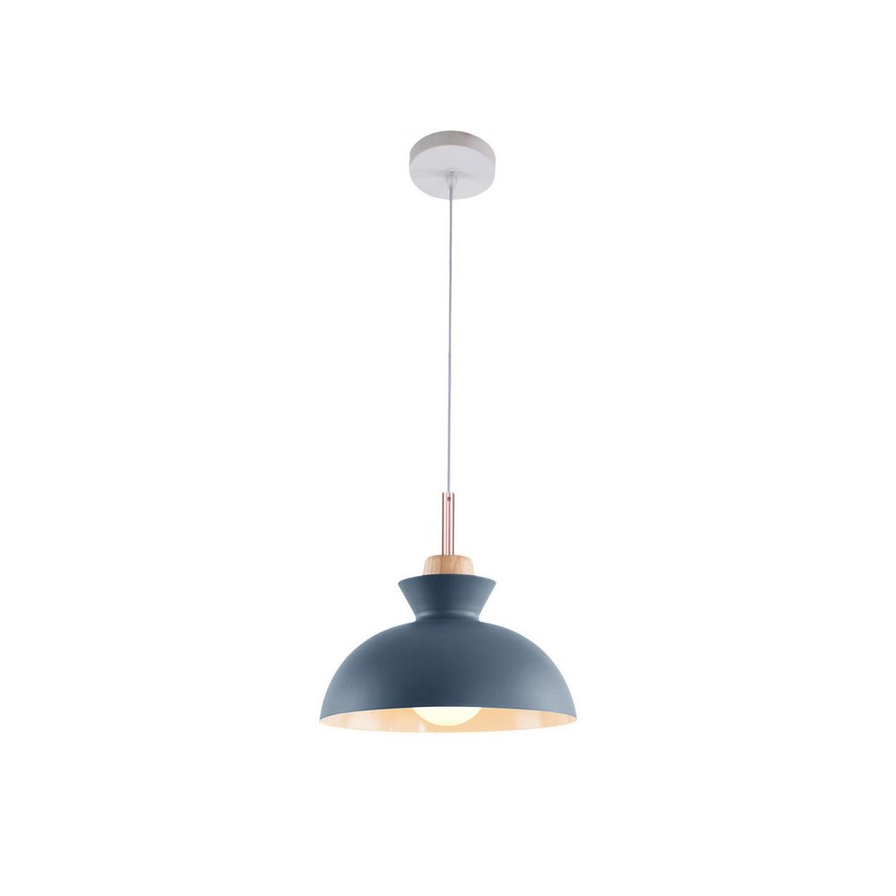 Modern Scandinavian Metal Dome Pendant