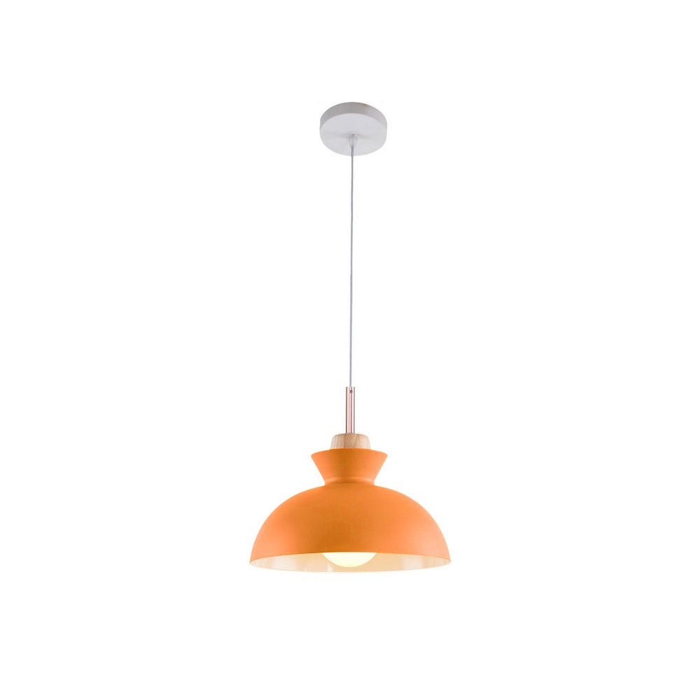 Modern Scandinavian Metal Dome Pendant