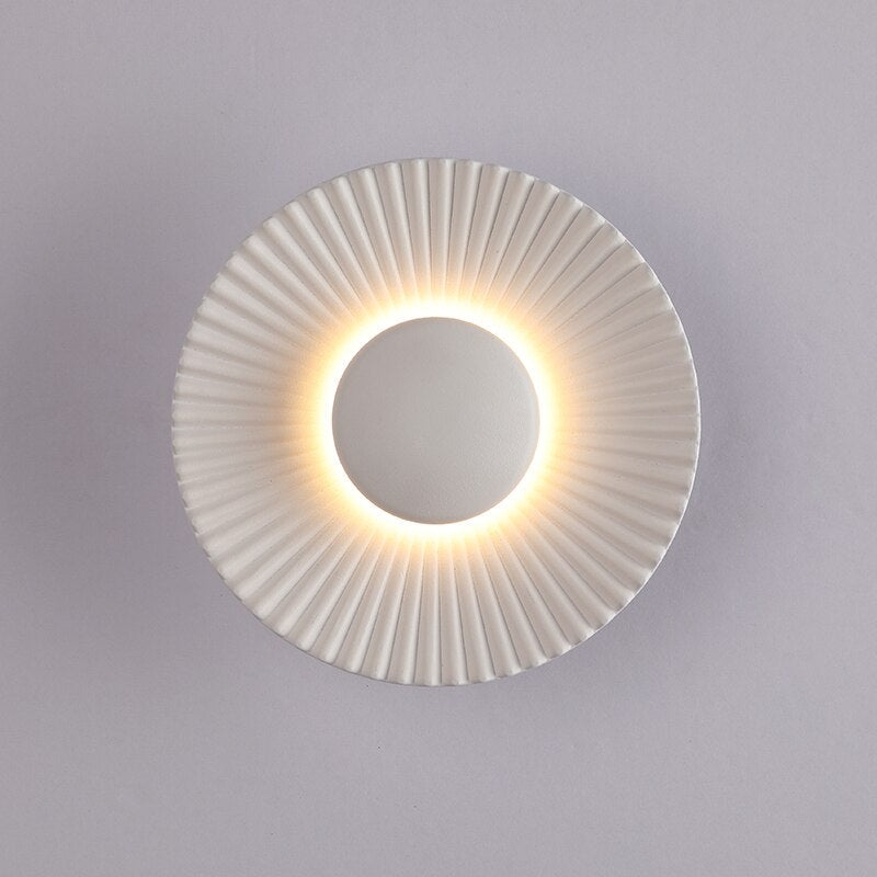 Hasna SunRay Metallic LED Wall Lamp