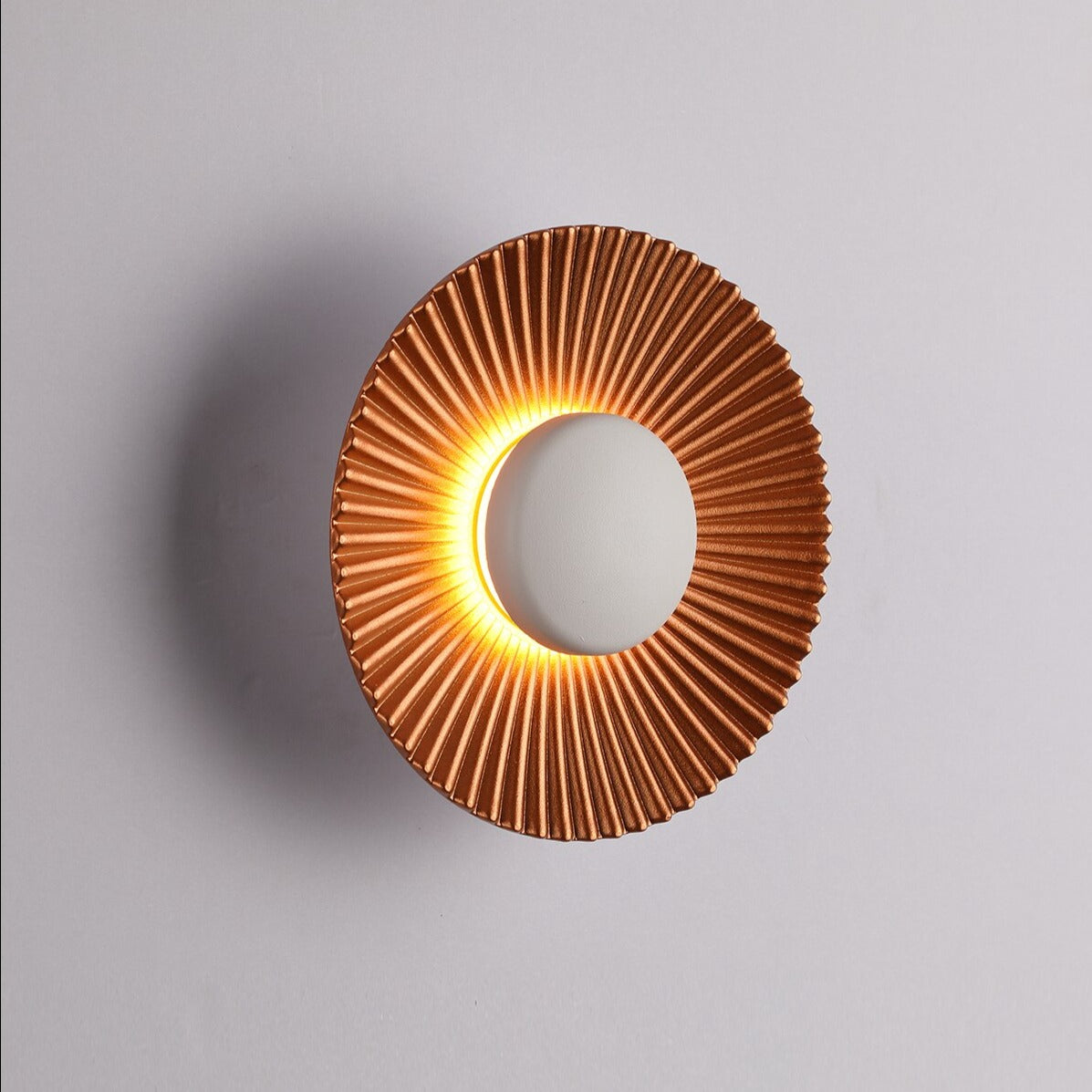Hasna SunRay Metallic LED Wall Lamp