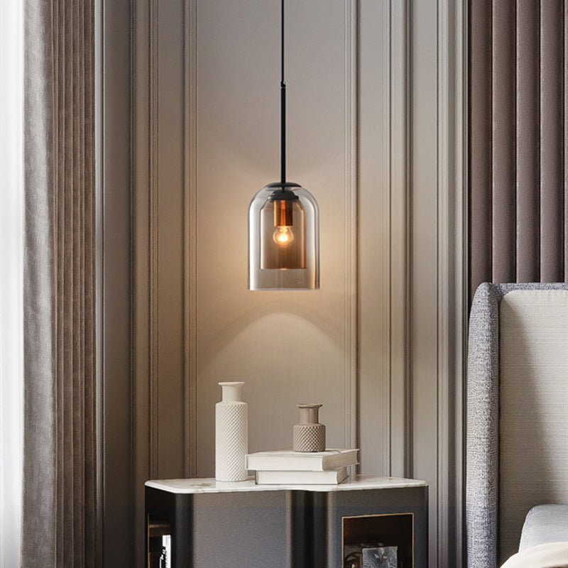 Nordic Coloured Glass Pendant Light