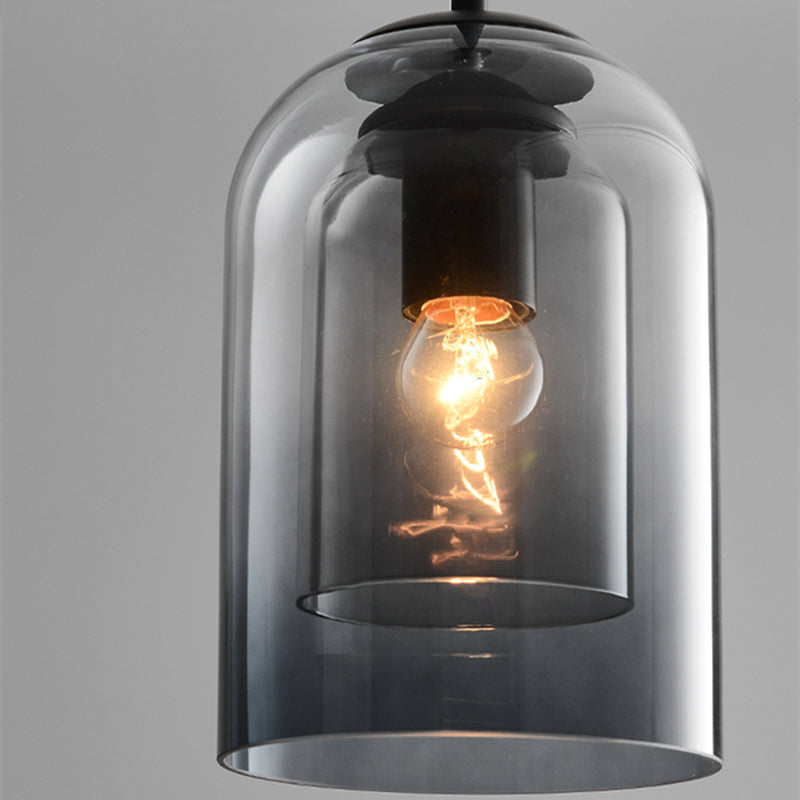 Nordic Coloured Glass Pendant Light